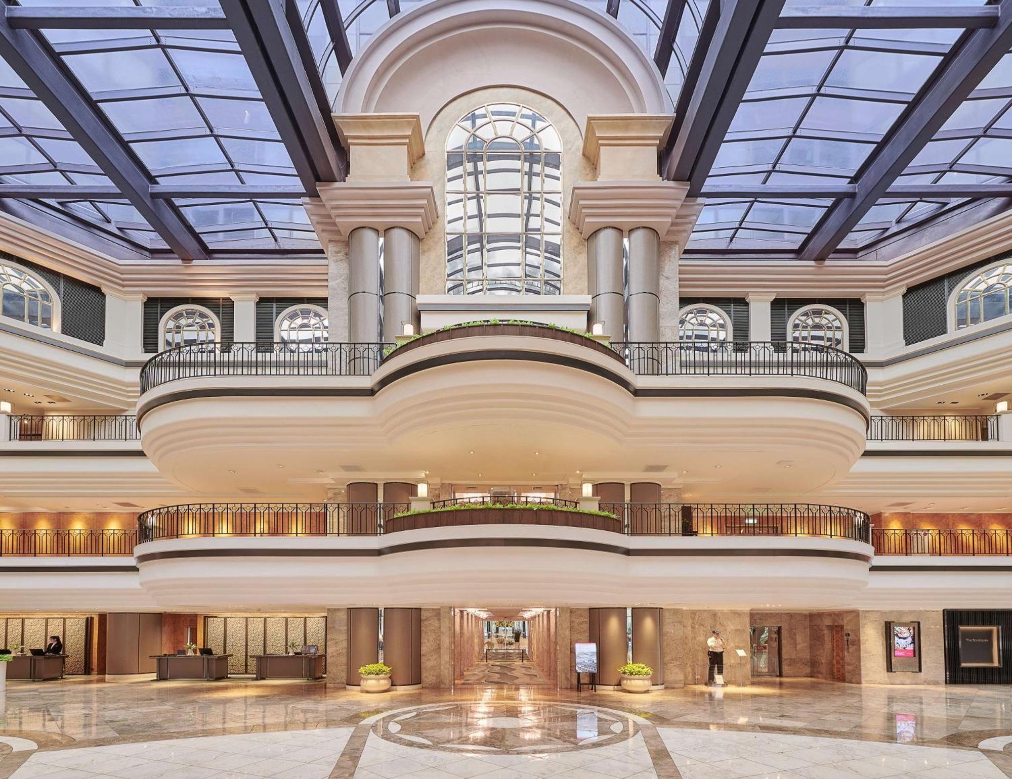 Grand Hyatt Taipei Exterior foto The lobby of the hotel