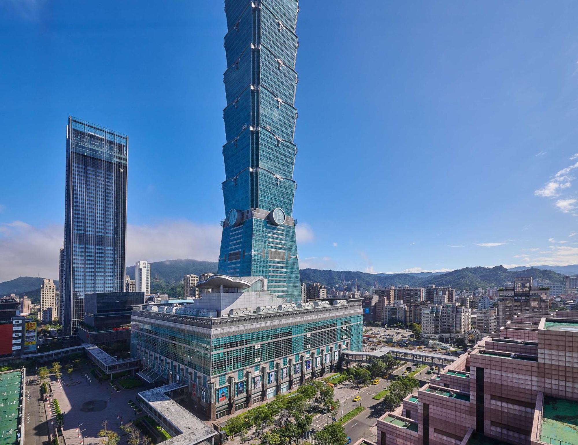 Grand Hyatt Taipei Exterior foto Taipei 101