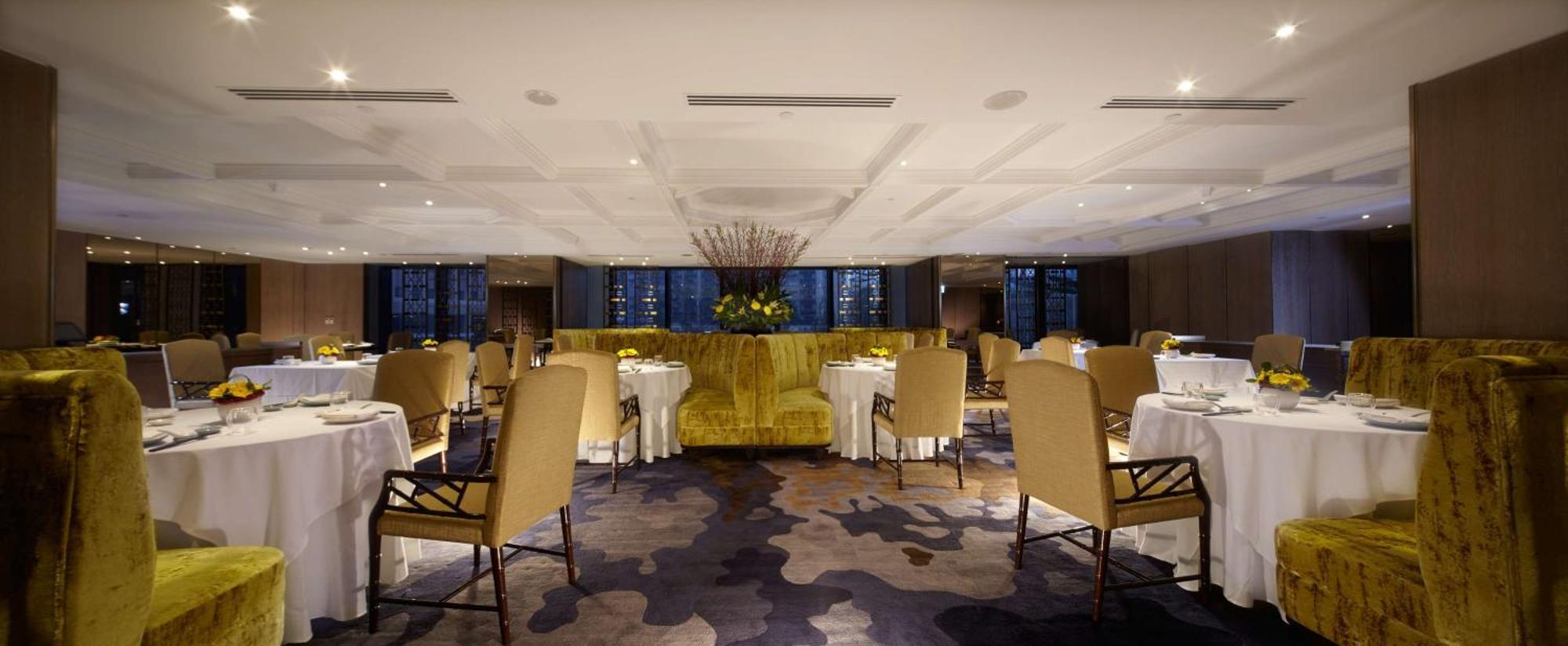 Grand Hyatt Taipei Exterior foto The interior of the restaurant