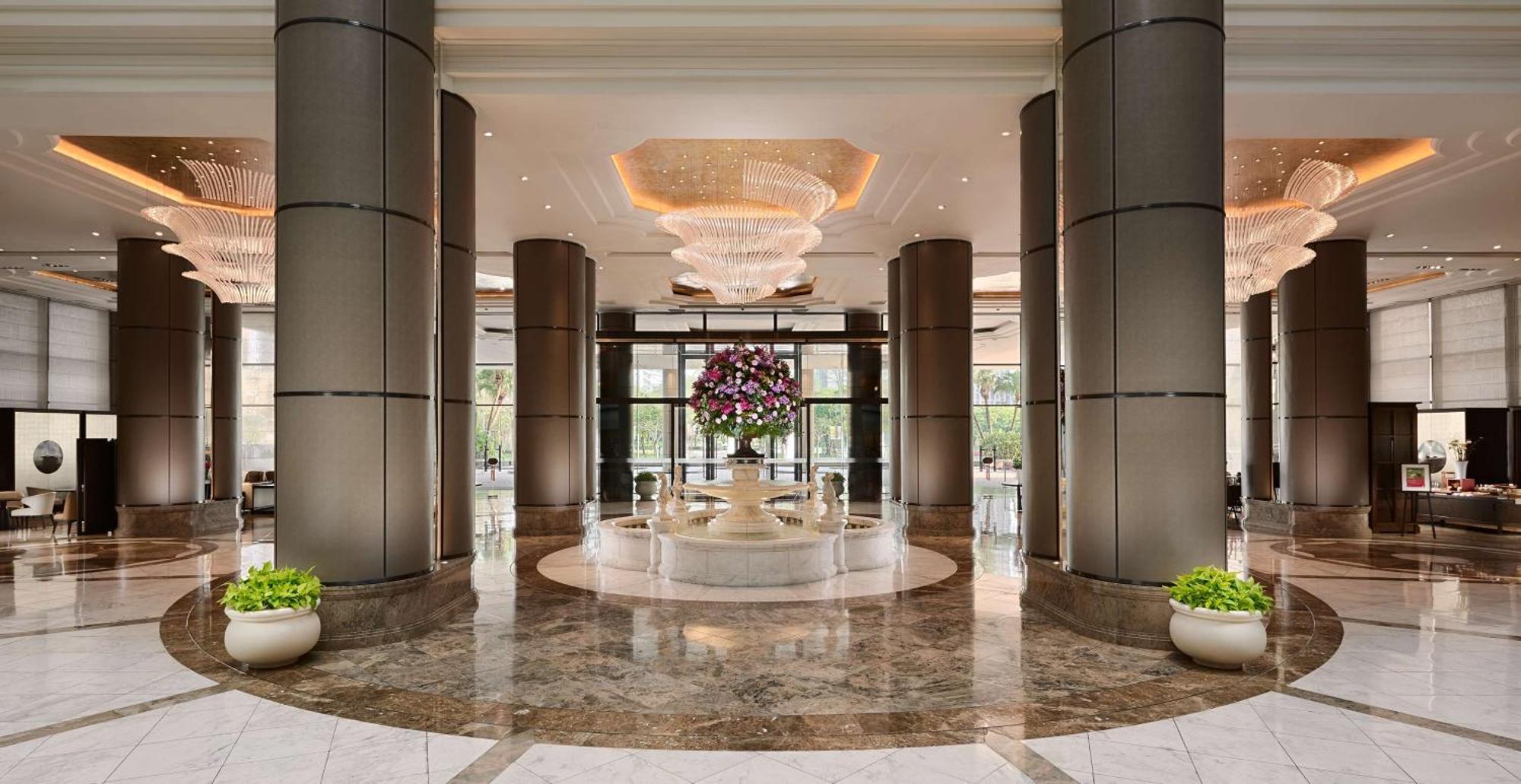 Grand Hyatt Taipei Exterior foto The lobby of the hotel